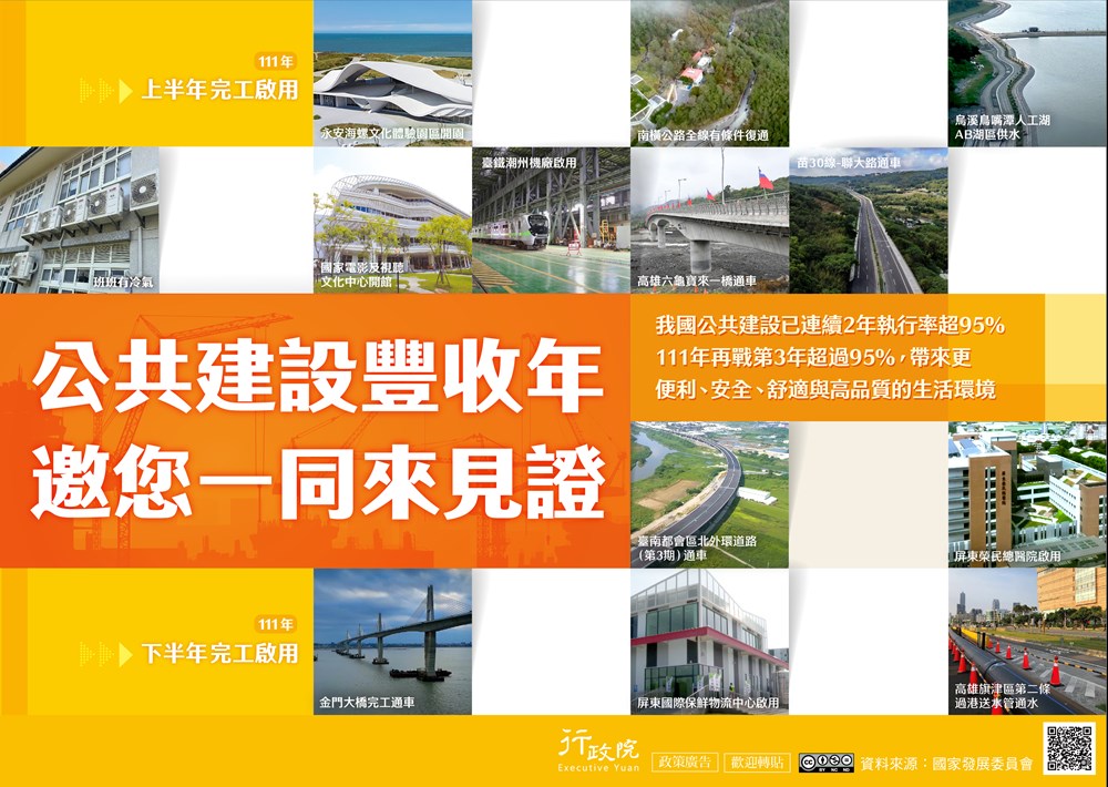 「111年公共建設計畫執行情形」