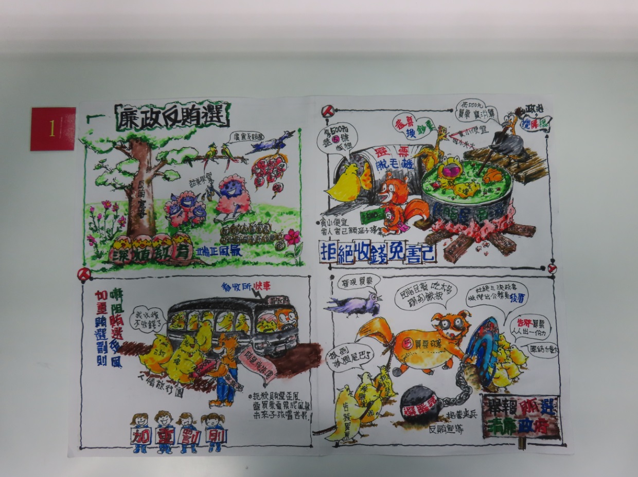 Four-Panel Comic Competition 1st