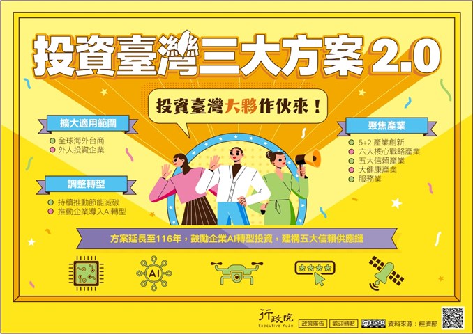 投資台灣大夥作伙來
